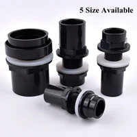220pcs 2050mm aquarium drain joint pvc pipe water inlet outlet fittings overflow thread water tank supply fish tank connectors