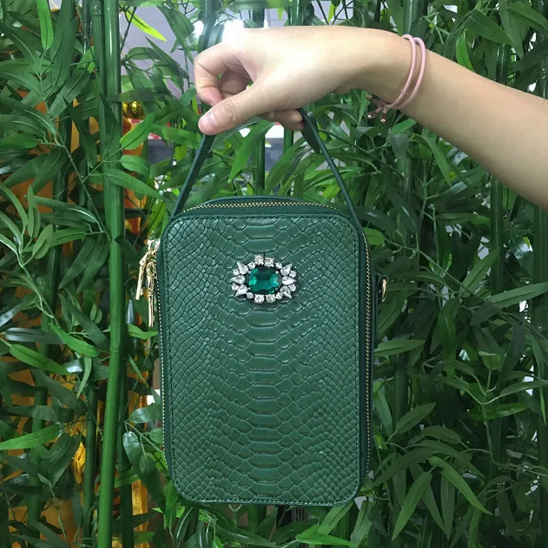 Модная Очаровательная сумка тоут из нержавеющей стали женская через плечо кожи