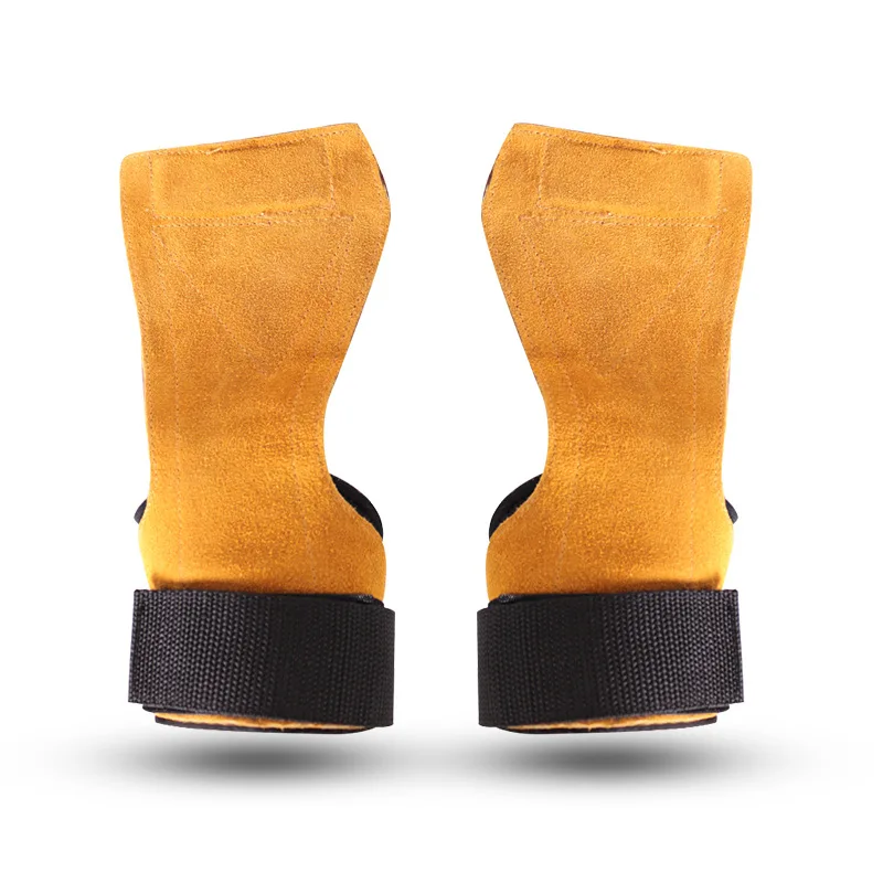 1 пара Нескользящие гимнастические перчатки из воловьей кожи|Тяжелая атлетика| |