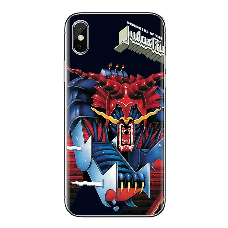 Чехол для телефона judas priest british steel Rob iPhone XS Max XR X 4 4s 5 5S 5C SE 6 6S 7 8 Plus samsung Galaxy J1 J3 J5 J7 A3 A5 |