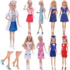 Одежда для куклы в новом стиле, изящное платье, повседневная одежда, юбка для 11,8 дюймовых Барби, аксессуары для кукол, модный подарок для детей