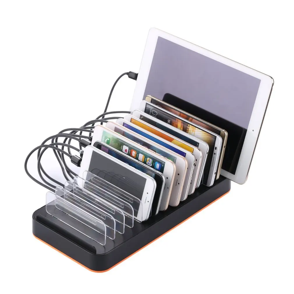 Порт в состоянии Смарт USB телефон Быстрая зарядка станция концентратор стенд 15