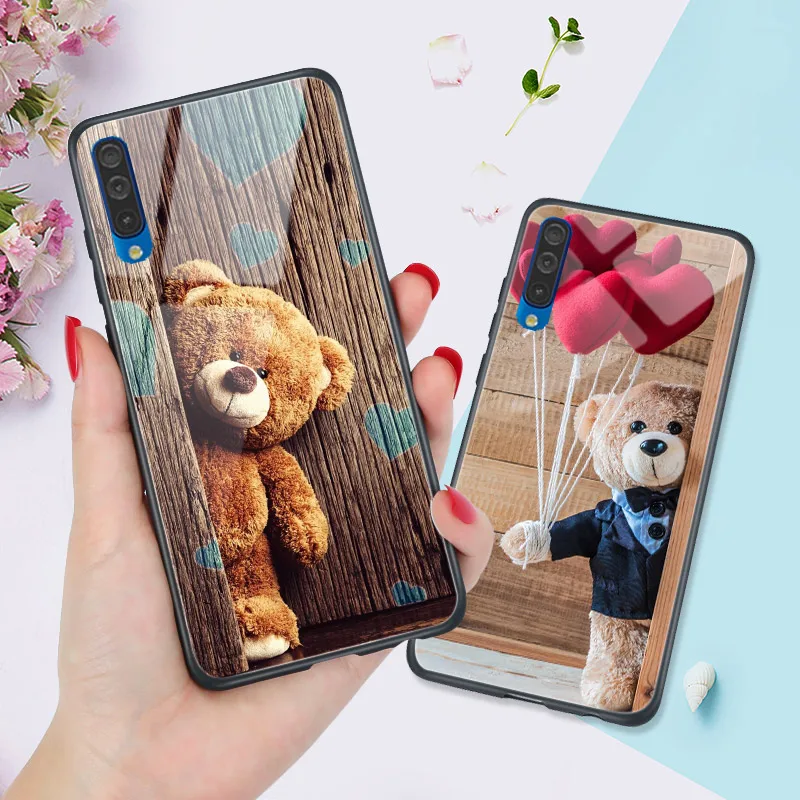 Чехол для телефона из жесткого поликарбоната с животными Samsung Galaxy A7 2018 A6 Plus a8 a9 a3 a5