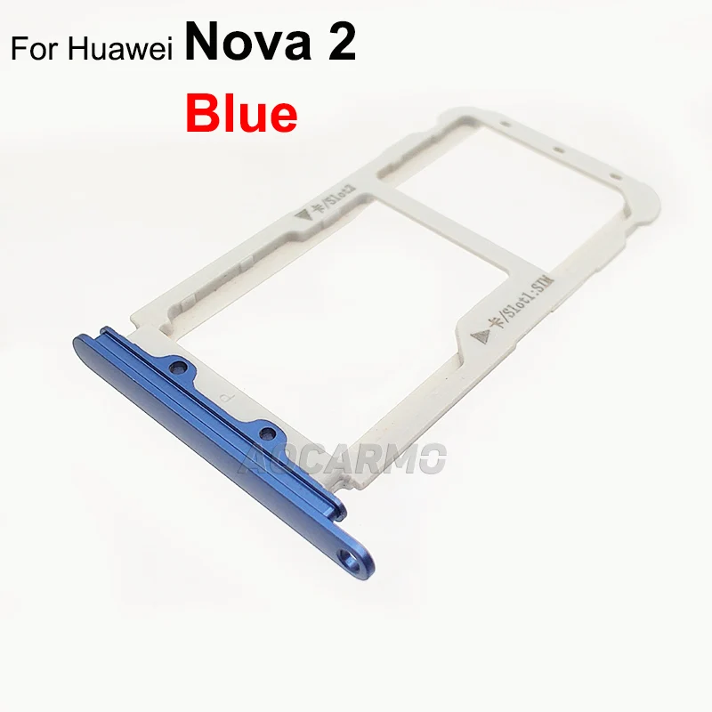 Запасная часть Aocarmo для Huawei Nova 2 SD MicroSD Nano Sim-карта | Мобильные телефоны и аксессуары