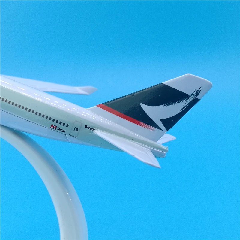 16 см Cathay Pacific Airlines Боинг 747-400 модель самолета из сплава коллекционные модели