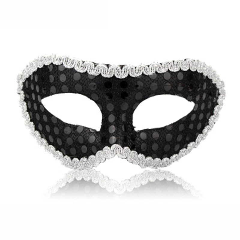 Новинка маскарадный костюм в венецианском стиле с блестками разных цветов для