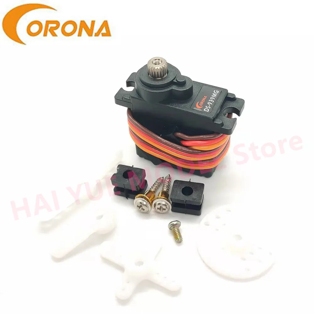 Металлический Сервопривод Corona DS939MG 2 5 кг/12 сек/г для радиоуправляемого самолета