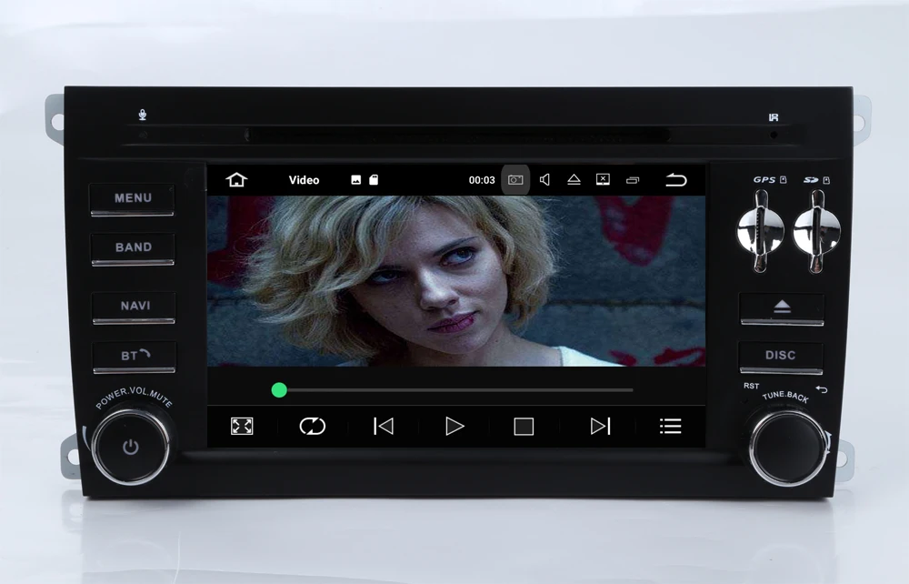 7 &quotAndroid 9 0 автомобильный DVD GPS плеер для Porsche Cayenne 2003-2010 радио BT 1024*600 Wifi зеркальная