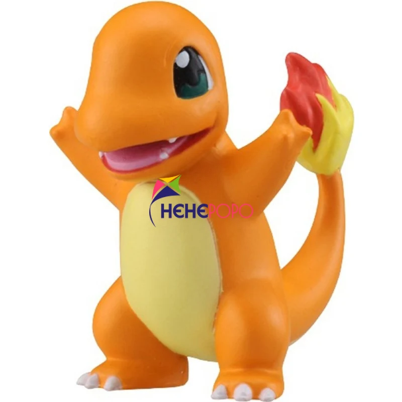 

New Coming Genuine TAKARA TOMYJapan Pet Pokemon Doll Toy Hand Made Model Gift Little Fire Dragon Charmander-968511