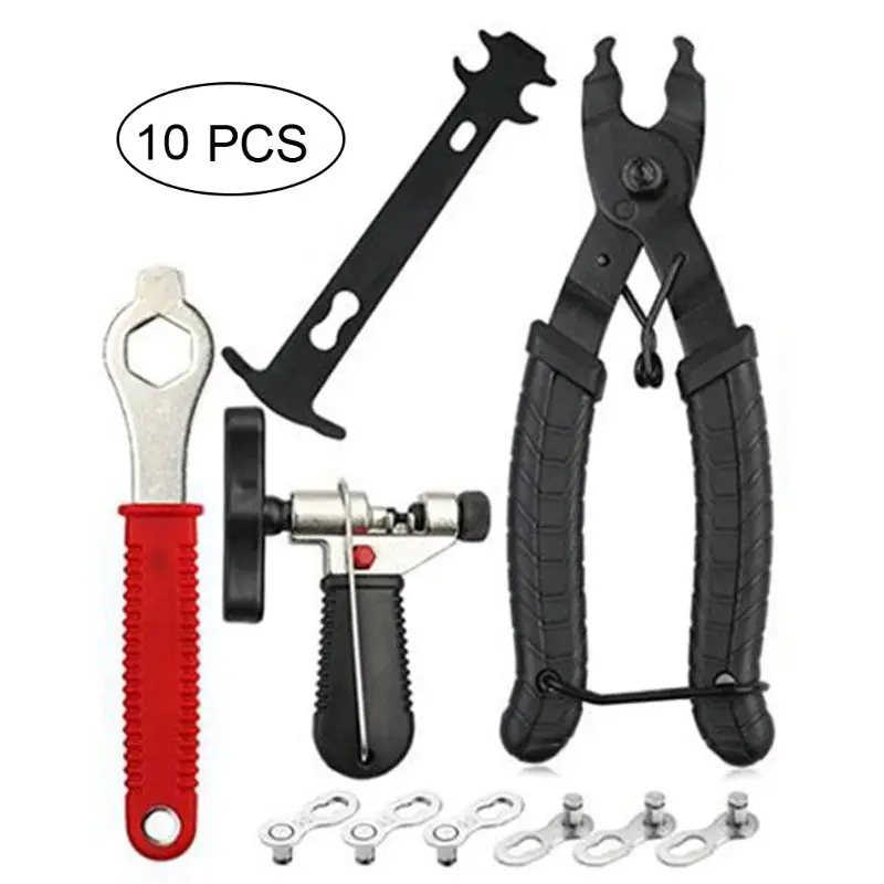 

10 шт. Универсальный Ремонт велосипедной цепи инструмент велосипед ссылка плоскогубцы цепь выключателя Splitter U2JB