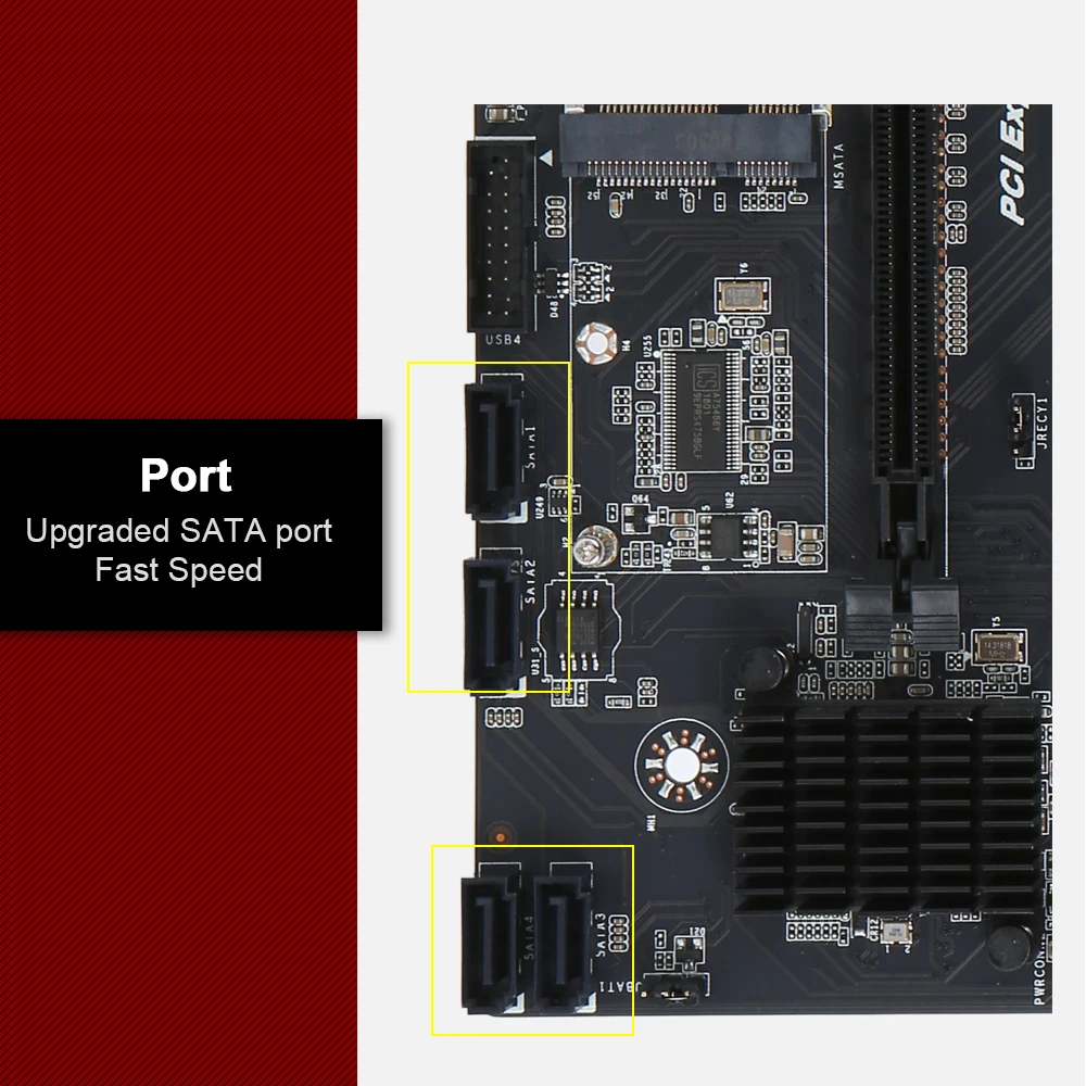 Материнская плата Jingsha AMD X89 SR5650/ SR5670/ SR5690 чипсет с поддержкой mSata Opteron 4/8/8 ядерный