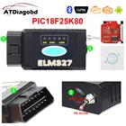 PIC1825K80 ELM327 USB V1.5 для чипа Ford FTDI с переключателем HSMS OBD 2 CAN для автомобильного диагностического инструмента Forscan и elm 327 Версия usb