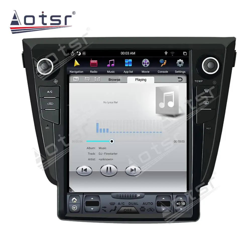 Автомагнитола для NISSAN Qashqai 2013-2019 Android 9 0 4 Гб + 64 ГБ головное устройство GPS-навигации