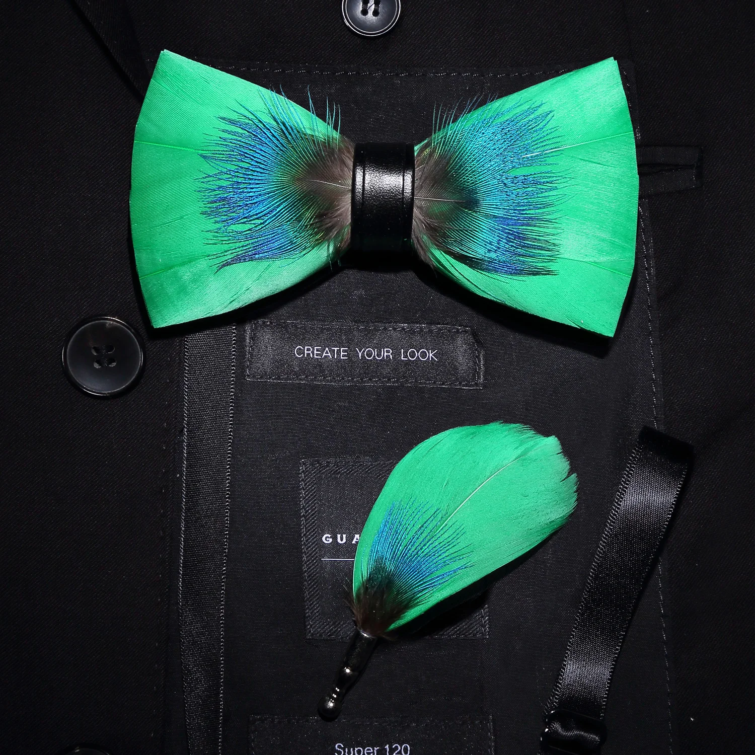 RBOCOTT Мужская классическая брошь в коробке для мужчин свадебный подарок модная