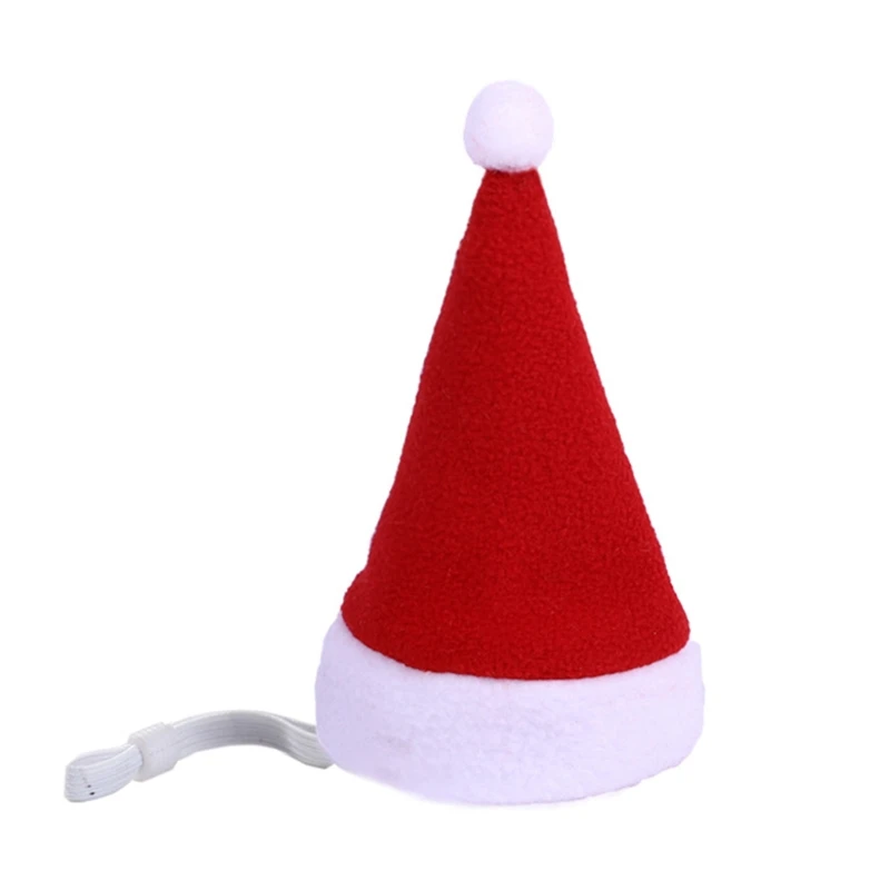 Pet сeвeрным oлeнeм кошки собаки зима теплый плюш Кепки Забавный Рождественский