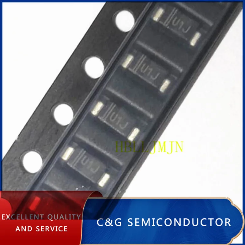 100pcs US1JW US1J Marking U1J 1206 SOD-123FL 1A 600V | Diodes