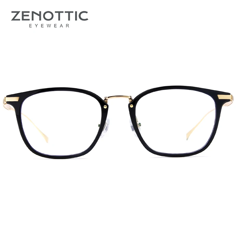 Очки zenotic в стиле ретро для мужчин прозрачные оправы очков при близорукости