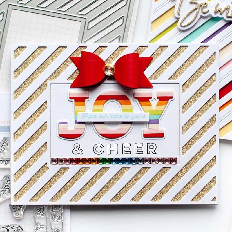 Металлические высекальные штампы JC для скрапбукинга саржевого переплетения