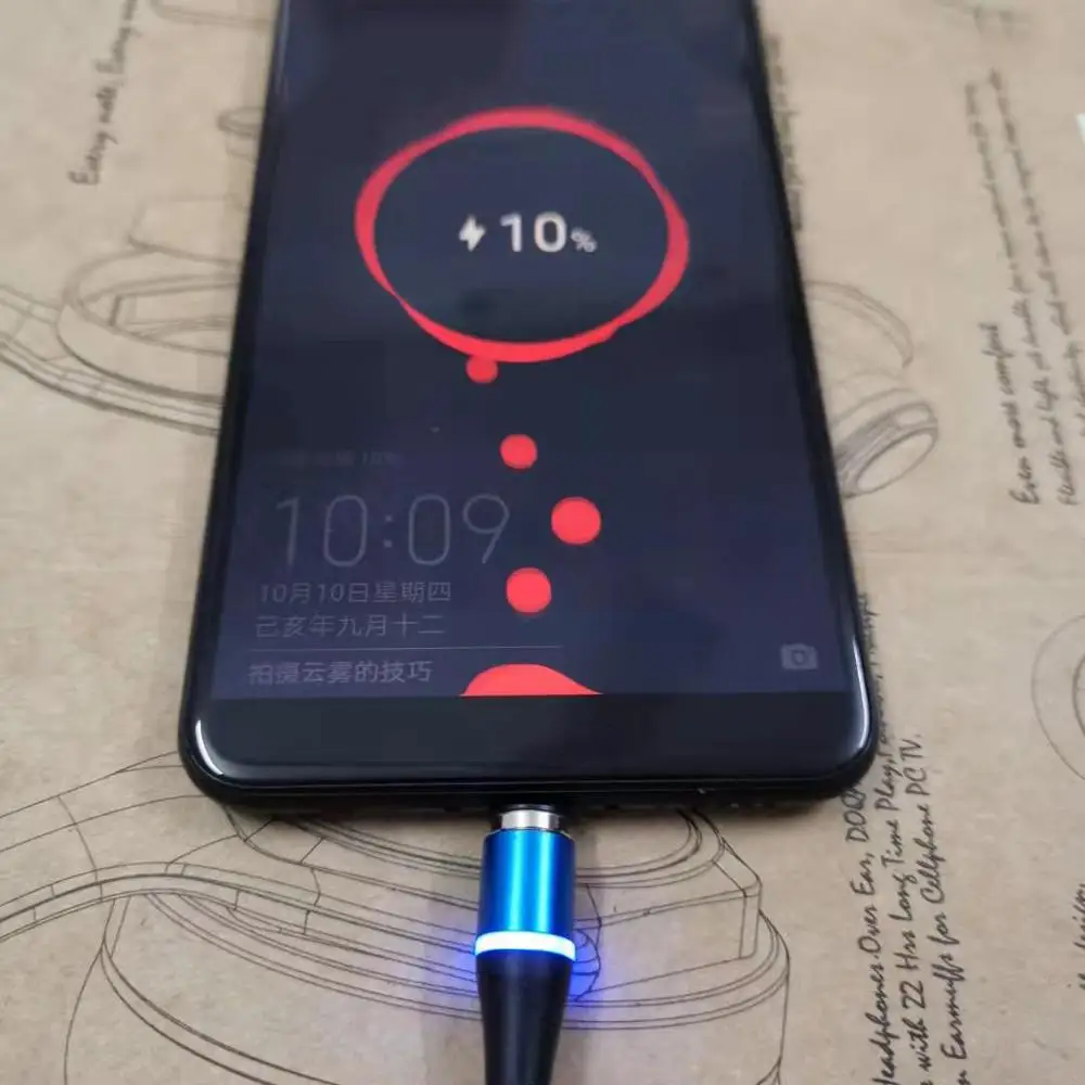 Магнитный кабель USB Starplat Type-C/Micro/Lightning для телефонов iPhone/Android 3A 1 м | Мобильные