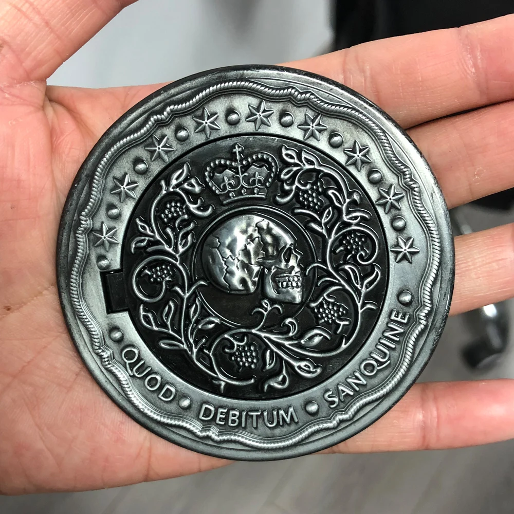 

John Wick Chapter 2 Blood Oath Marker Coin Cosplay Keanu Reeves Continental Hotel Coins Card Fan Collection Gift Costume Props