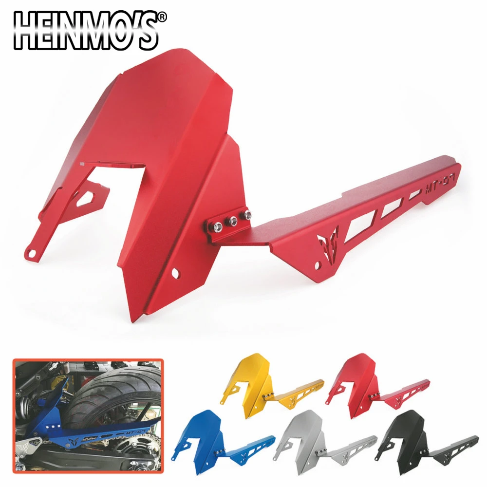 Заднее колесо Hugger Fender Аксессуары для поездок на мотоцикле Yamaha FZ07 FZ 07 MT07 MT mt 2013 2014