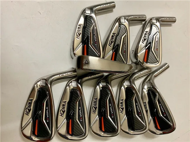 Honma TW747P Железный набор Honma TW747P утюги для гольфа Honma Tour World Golf Clubs 4-11Sw R/S гибкий стальной вал с головкой