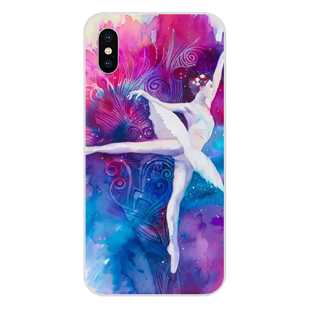 Балетные костюмы для танцев девочек с рисунком из мультфильма Huawei NOVA 2 V20 Y3II Y5 Y5II Y6