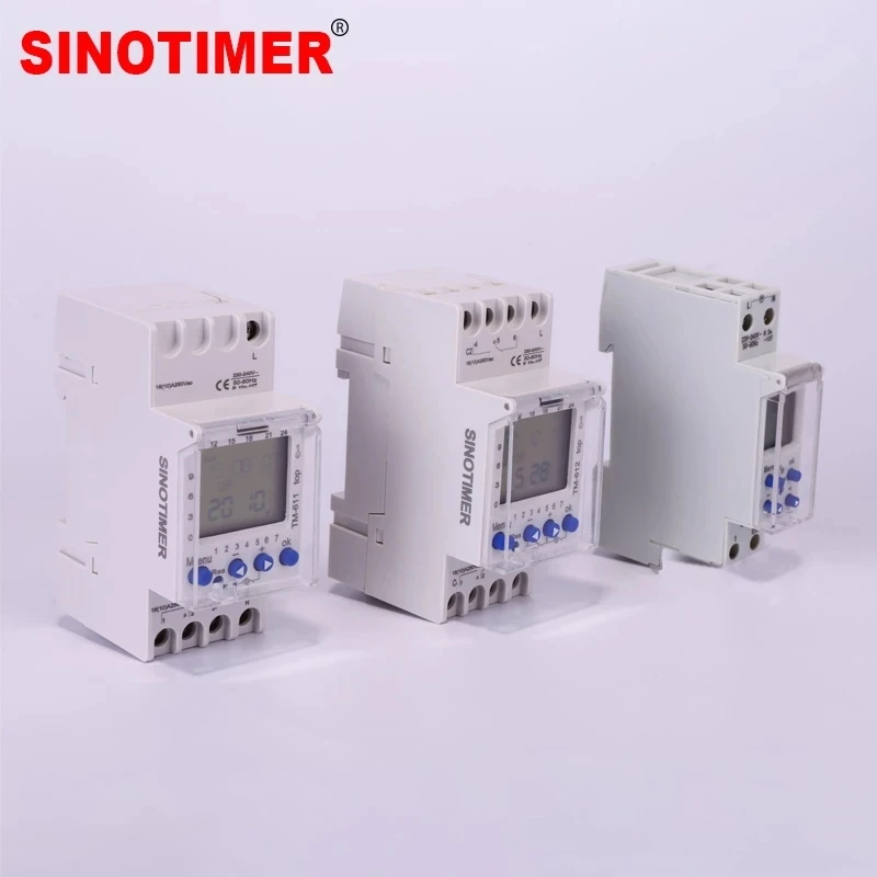 

2 Channels Big LCD Display Programmable 24hrs Time Clock with Two Relay Outputs