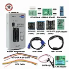 Последовательный ISP программатор RT809F с 11 адаптерами, изначально поддерживает компьютерные материнские платы, ноутбук, ЖК-дисплей, маршрутизаторы для чтения и записи