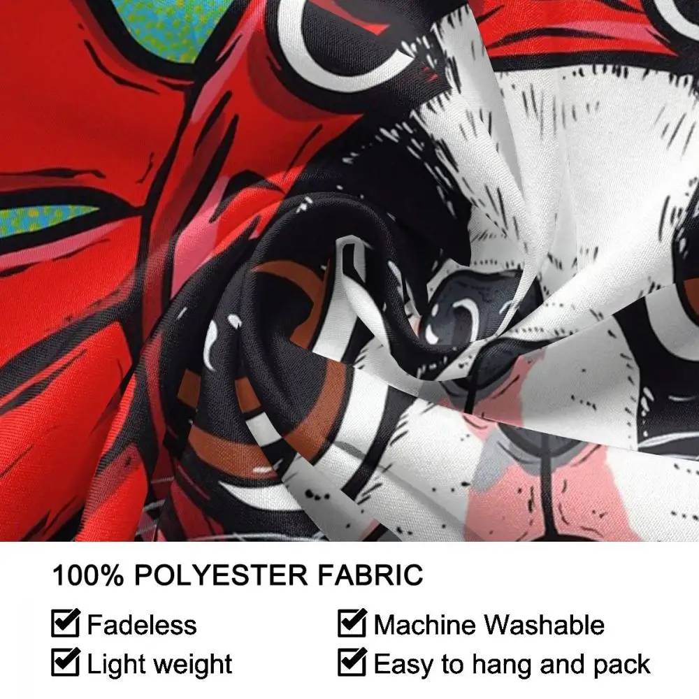 

Japanese Chin Crab French Bulldog Tapestry Wall Decor Pet Frenchie Animal Wall Cloth Polyester Home Decoration Vintage