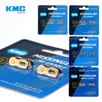 2 pairs kmc bicycle chain missing link 6789101112 speed bicycles reusable chain magic clasp silver gold
