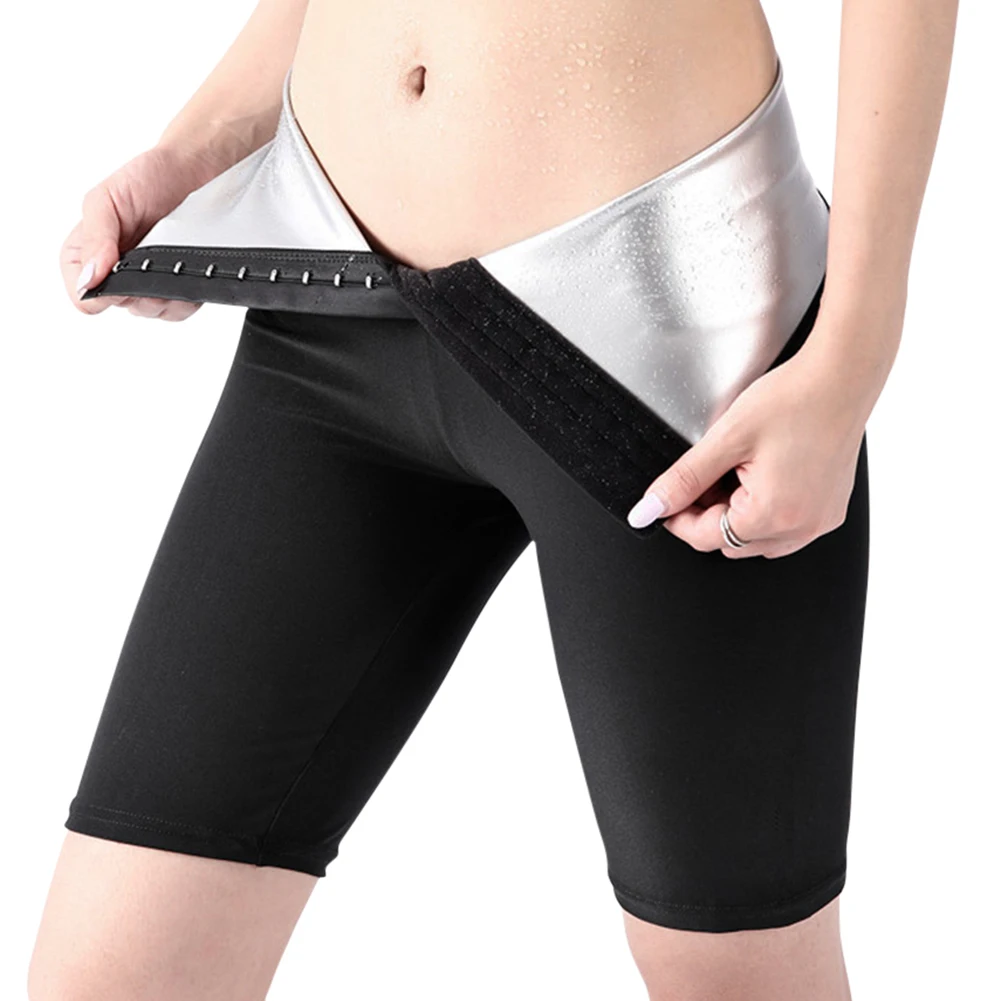 

Sweat Sauna Pants Body Shaper Slimming Pants Thermo Shapewear Shorts Waist Trainer Tummy Control Fitness Leggings Workout Suits