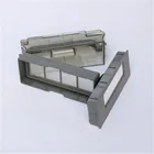 Фильтр Hepa + Пылезащитная коробка для робота-пылесоса Ecovacs Deebot DE55 DG711 DG710, Запасные детали для робота-пылесоса