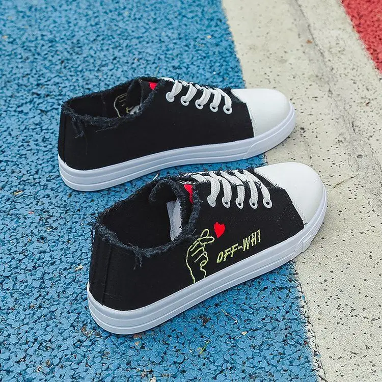 

2021 New Women Casual Shoes Lace Up Summer Soft Breathable Shoes Student Girl Lightweight Ladies Sneakers