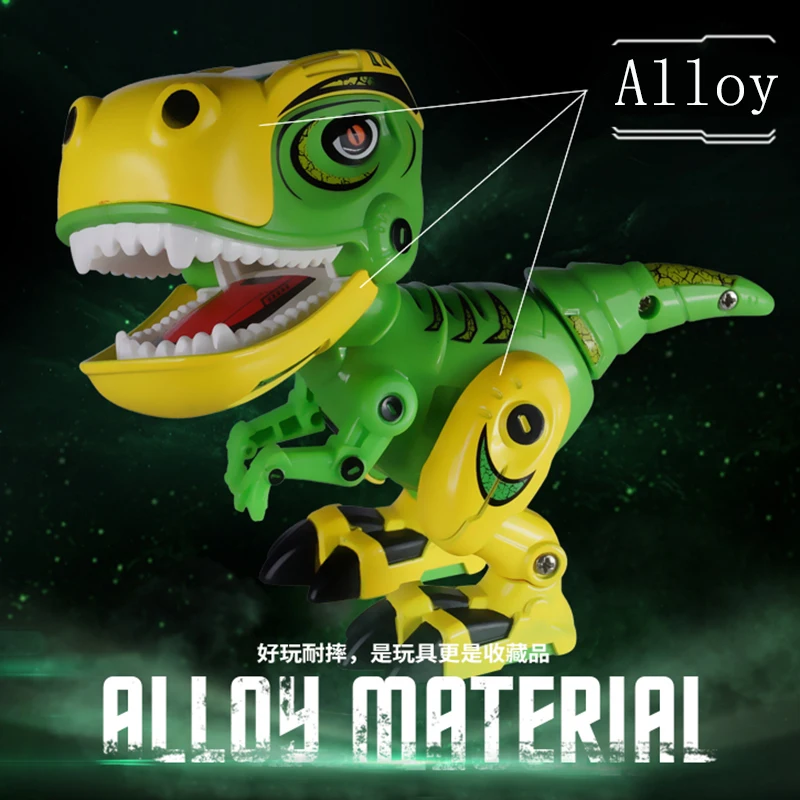 Новый кричащий тираннозавр рекс игрушки электрические динозавры со звуковым