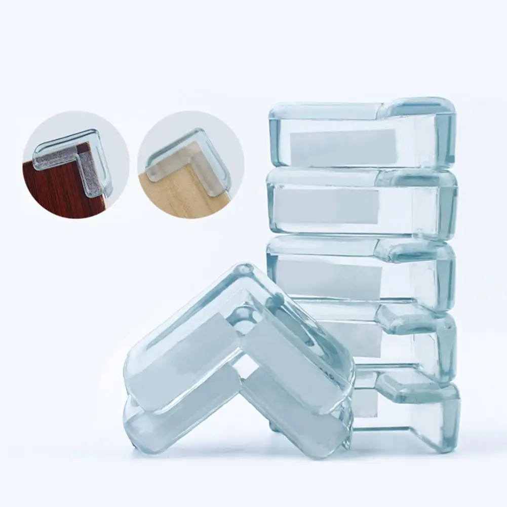 Прозрачная угловая защита от столкновений Детская безопасность мягкая защитная