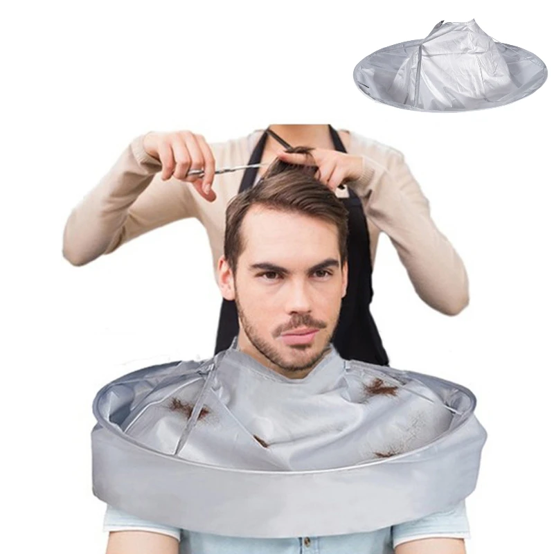 

Креативный фартук «сделай сам», плащ для стрижки волос, парикмахерский накидка-зонтик, накидка для стрижки, защита для уборки дома