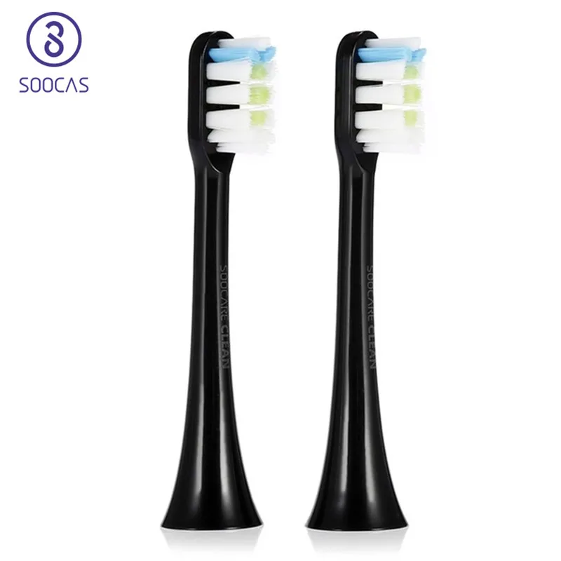 Новые Soocare Soocas X3 электрические насадки для зубных щеток, 2 шт., ультразвуковые 3D насадки для зубных щеток SOOCAS X3