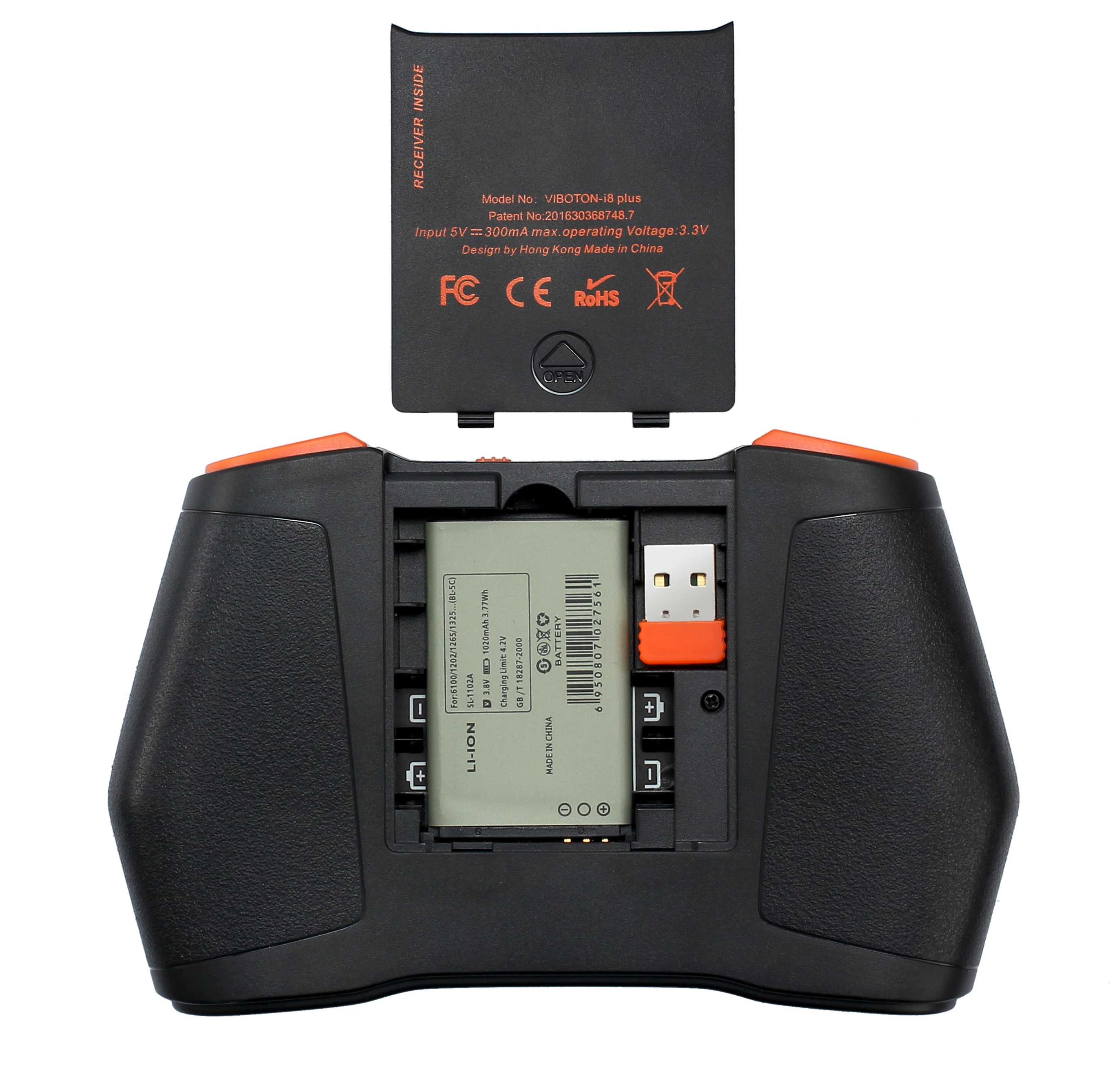 Proster для мини беспроводной 2 4G 72 клавиши клавиатура мышь сенсорная панель Smart TV Box PC