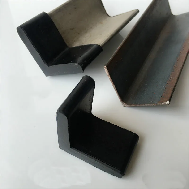 80 шт треугольные резиновые чехлы Защита от царапин для мебельной полки стола