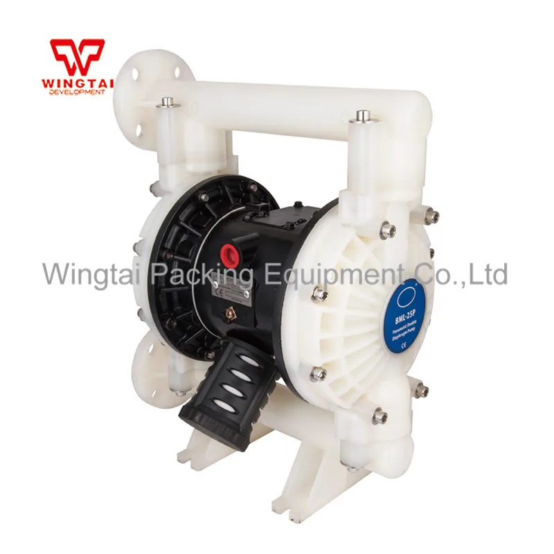 

BML-25 Stainless Steel Double Diaphragm Pump Corrosion-resistant Air Driven Diaphragm Pump 1''
