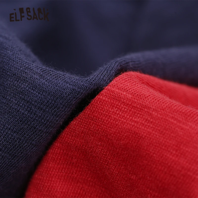 Женский комплект из двух предметов ELFSACK красный однотонный топ с клетчатой