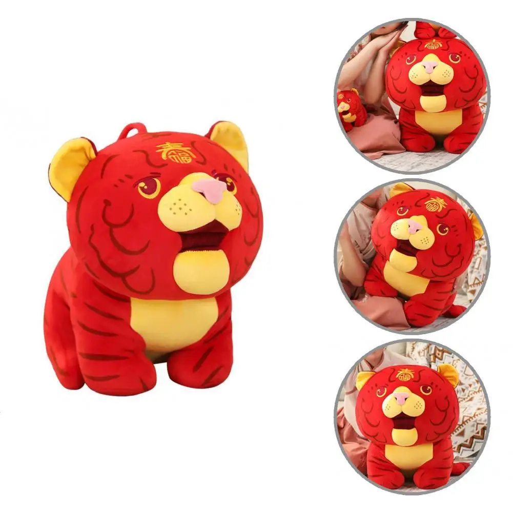 

Lovely Plush Doll Adorable Delicate Plush Tiger Doll 2022 Mascot Stuffed Tiger Toy