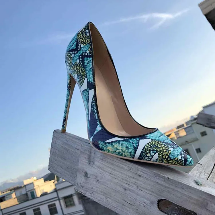 Женские туфли-лодочки Keshangjia новые весенние туфли с цветочным принтом пикантные