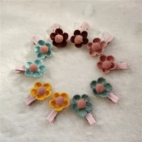 cute dogs cat flower shape hair clips head decoration for pets puppy hairpins decor grooming accessoires pet supplies