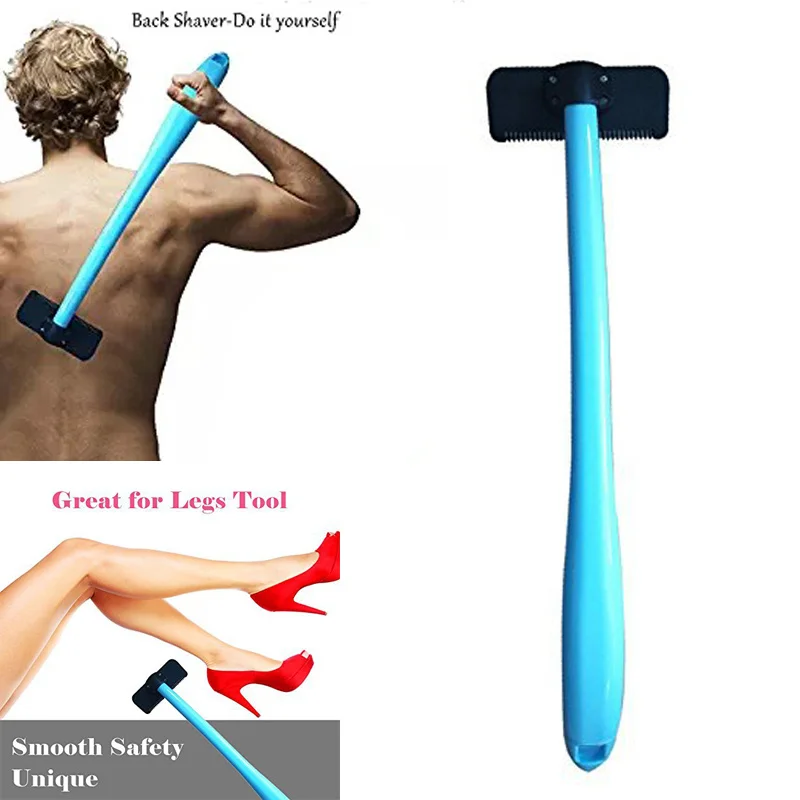 2 парикмахерских бритва для задней части ног самодельная с длинным рукавом и