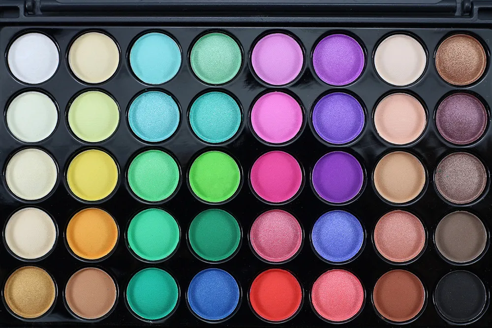 40 Color+ Brush Set Beauty Glazed Cosmetic Matte Eyeshadow Cream Eye Shadow Makeup Nude Palette Shimmer |