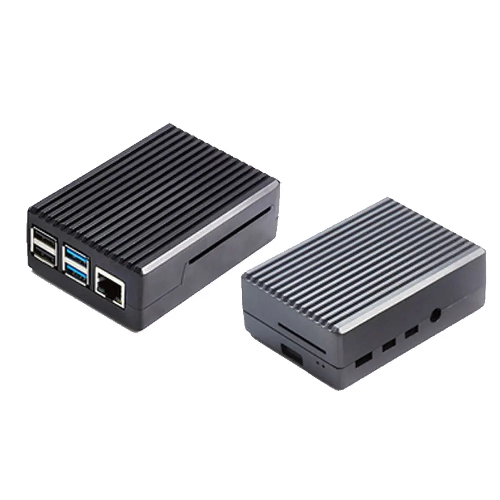 

4B Model Shell Micro Computer Cooling Case Aluminum Alloy Metal Enclosure Heat Dissipation for Raspberry Pi Computer Board