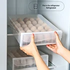 2 упаковки 30 ячеек ящик для хранения яиц портативный Стеллаж для яиц Штабелируемый контейнер для хранения холодильников контейнер для яиц 34x26x8,5 см
