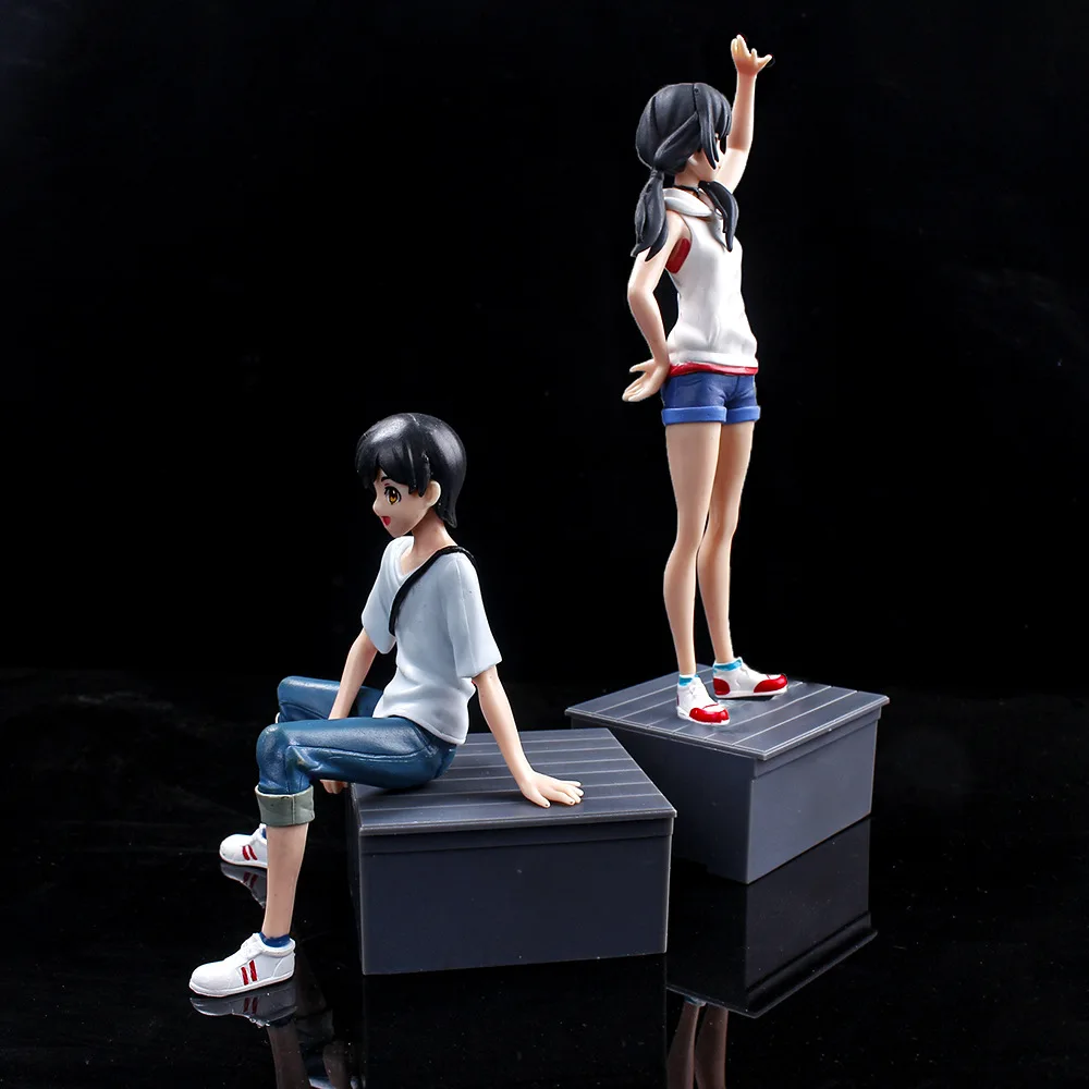 

12/18 см аниме фигурка выветривающая с вами фигурка Hodaka Morishima Hina Amano экшн-фигурка Игрушечная модель Кукла
